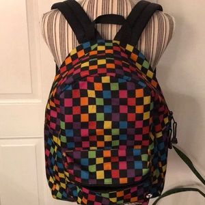 yak pak checkered backpack